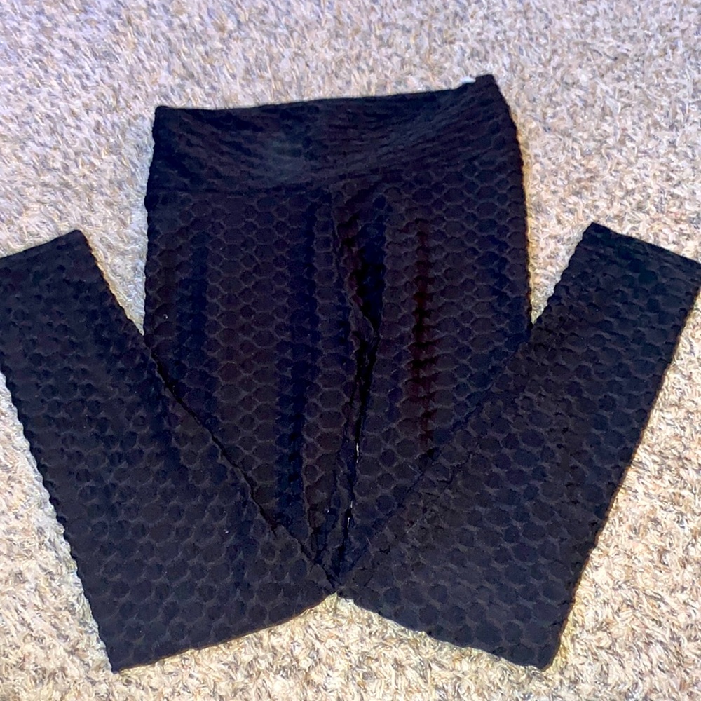 Ruched leggings